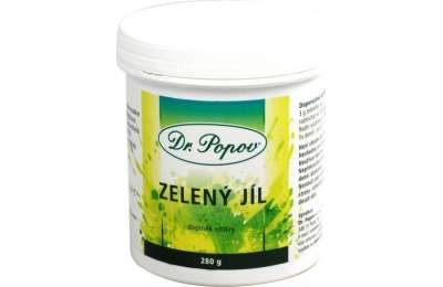 DR.POPOV Zelený jíl 280g